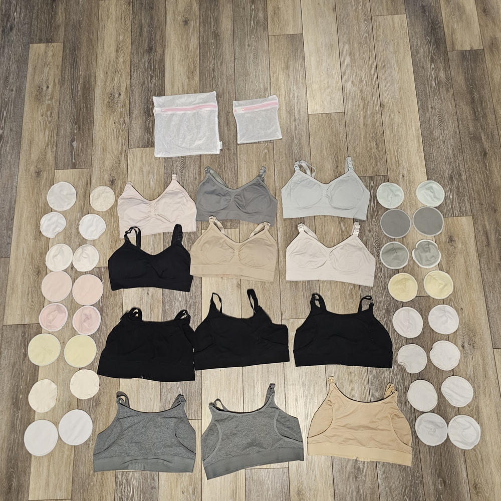 Nursing Bras Pumping Bras Medium Lot Of 12 bras